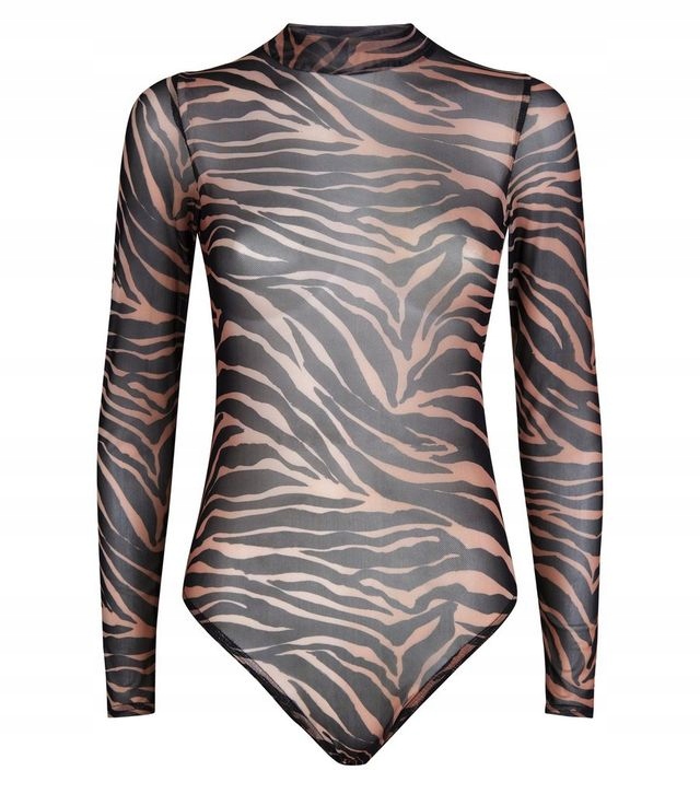 NEW LOOK NOWE BODY TIGER PRINT ZMYSŁOWE 36