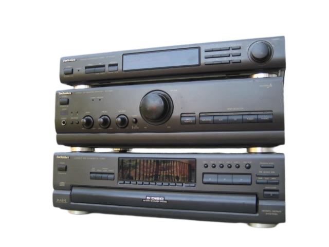 Wieża Technics SU-V500 SL-PD888 ST-GT350 wzmacniacz CD 5płyt Tuner a1