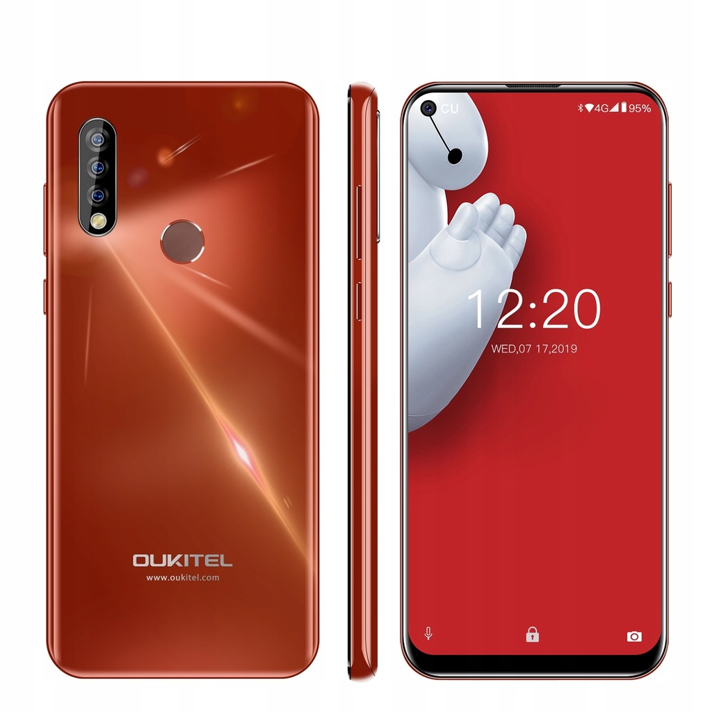 Купить Oukitel C17 Pro 4/64 ГБ Оранжевый: отзывы, фото, характеристики в интерне-магазине Aredi.ru