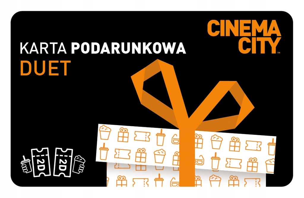 2x Cinema city 2D + 2x Napój + Popcorn - Wałbrzych