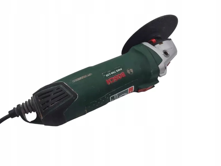 SZLIFIERKA KĄTOWA BOSCH PWS 750-125 750W - 14228758330 - oficjalne ...