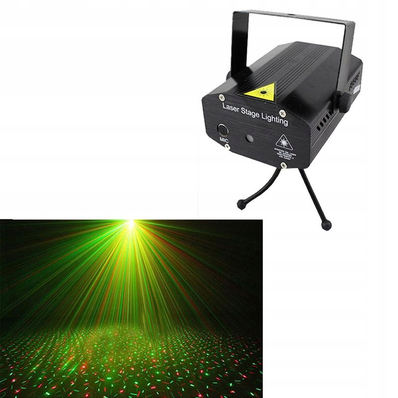 Mini projektor laserowy Wersja aktywowana głosem