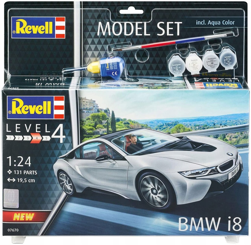 Купить КОМПЛЕКТ REVELL МОДЕЛЬ BMW I8 67670 1:24: отзывы, фото, характеристики в интерне-магазине Aredi.ru