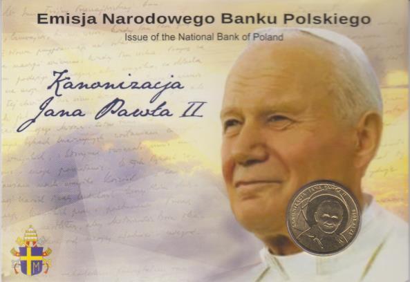 Blister NBP "Kanonizacja Jana Pawła II"