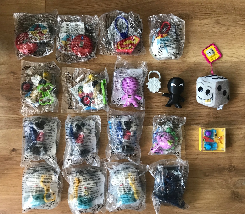 Mcdonalds happy meal zabawka marvel avengers ponny 8222441805