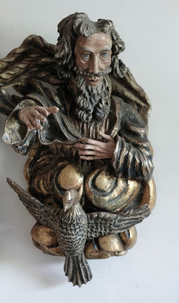 Bóg Ojciec z XVIII wieku. 115 cm.