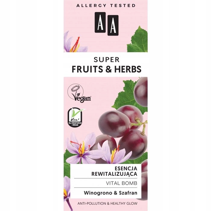 Super Fruits & Herbs esencja rewitalizująca vi