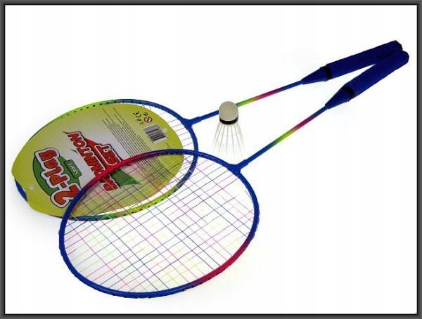 Badminton metalowy 64cm z lotką w siatce HAN07 HIP