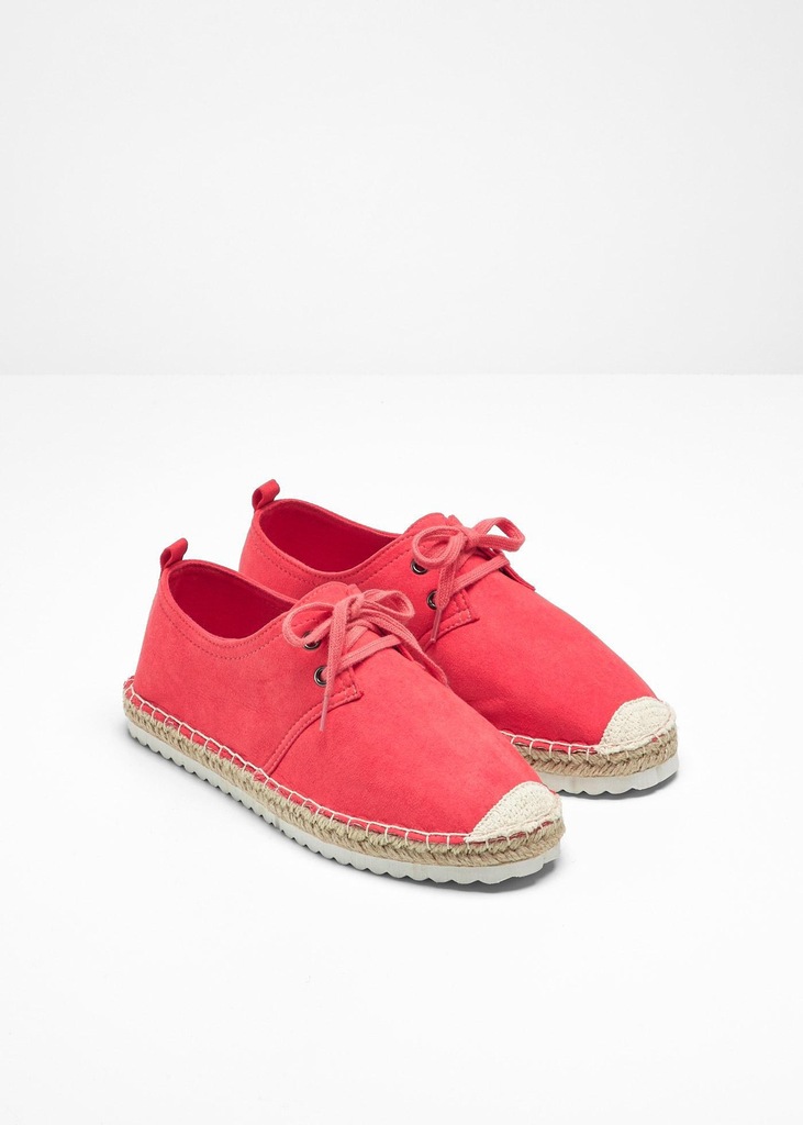 NF6F17 SZNUROWANE ESPADRYLE WELUR__33