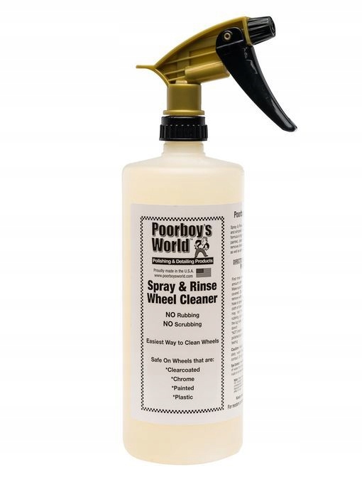 POORBOY'S SPRAY RINSE DO CZYSZCZENIA FELG 964ml