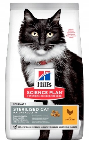 Hill's Science Plan Feline Mature Adult 7+ Sterili