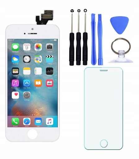 WYŚWIETLACZ LCD DOTYK RAMKA IPHONE 5 BIAŁY