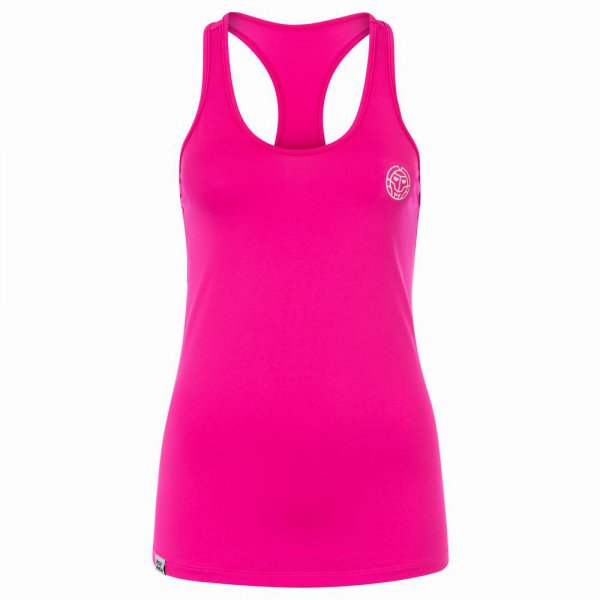 Koszulka tenisowa BidiBadu Sylvie różowa L