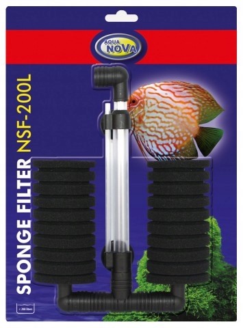Aqua Nova NSF-200L filtr gąbkowy do akwarium