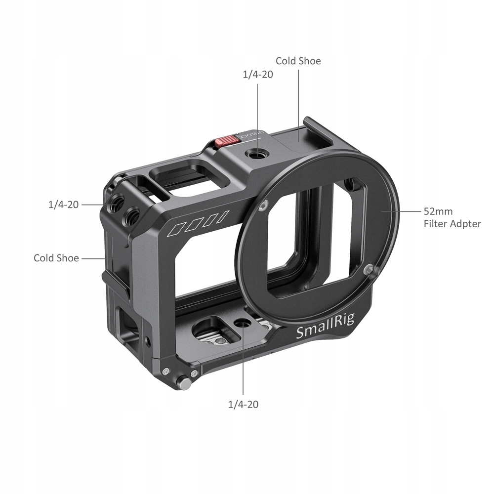 Купить Клетка для видеоблогов SmallRig для GoPro HERO8: отзывы, фото, характеристики в интерне-магазине Aredi.ru