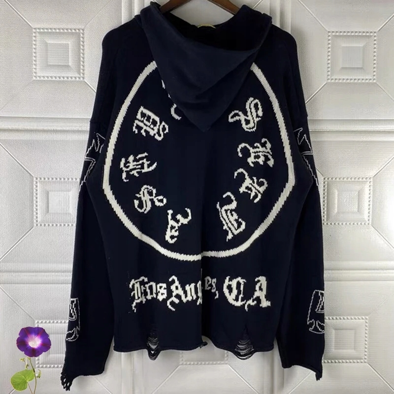 ASKYURSELF Sweater Sleeve White Scroll Classic Pat