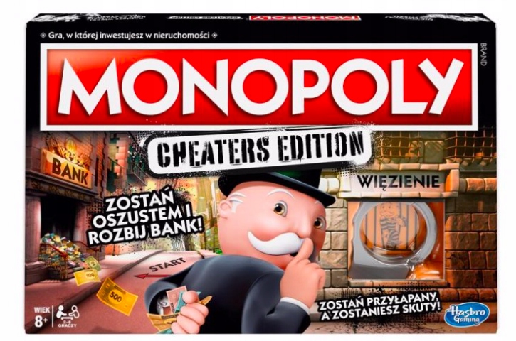 Купить Оригинальная версия игры Monopoly Cheaters Edition PL: отзывы, фото, характеристики в интерне-магазине Aredi.ru