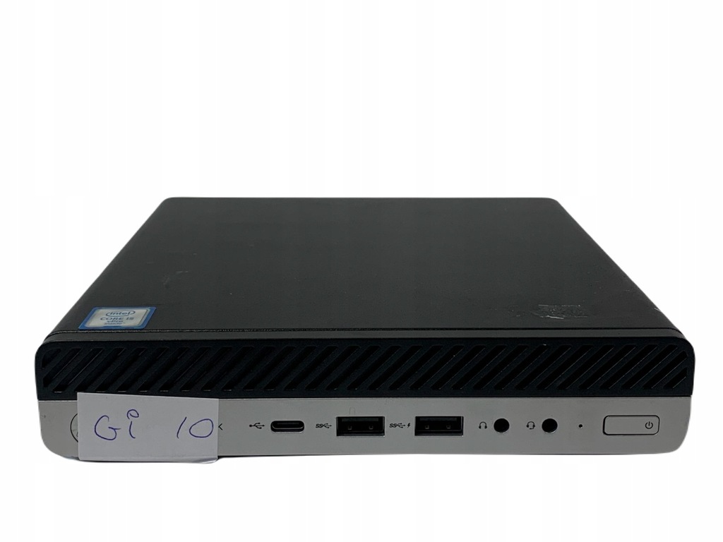 Komputer HP EliteDesk 800 G3 Mini i5 6500T DP VGA USB C BIOS OK GI10