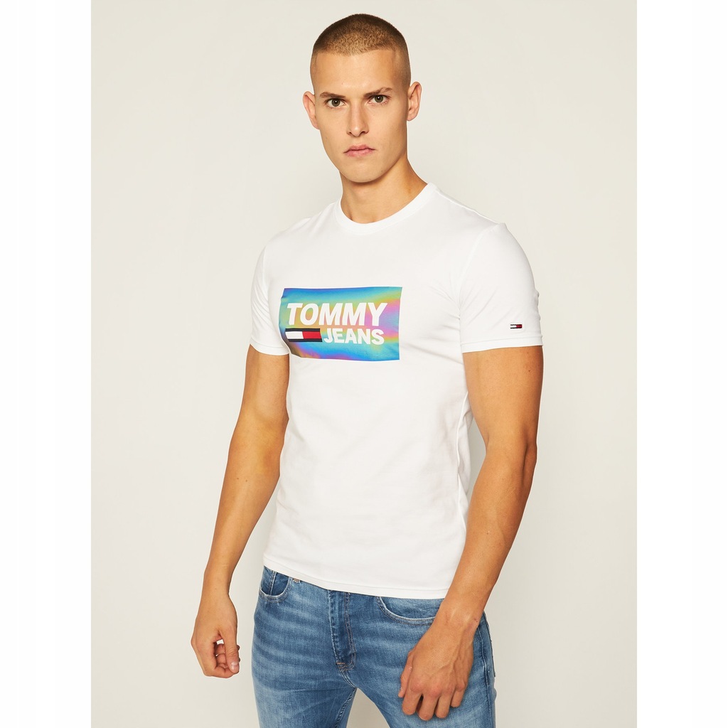 TOMMY HILFIGER KOSZULKA T-SHIRT M TS615