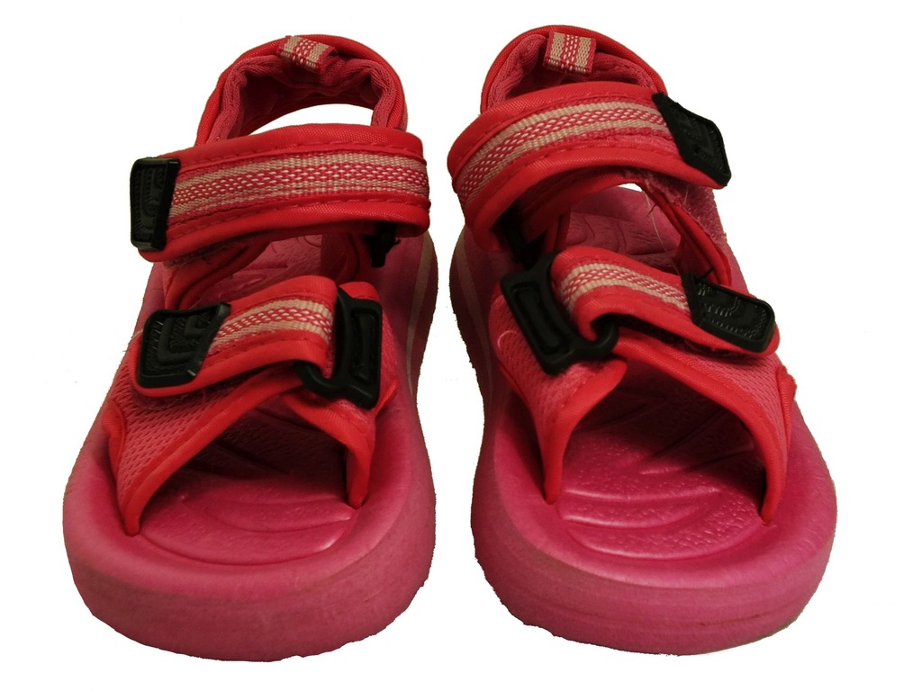 Sandałki różowe - plaża - piankowe, lekkie r. 35 s
