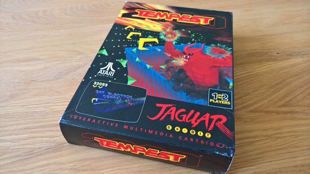 Tempest 2000 - Atari Jaguar BOX