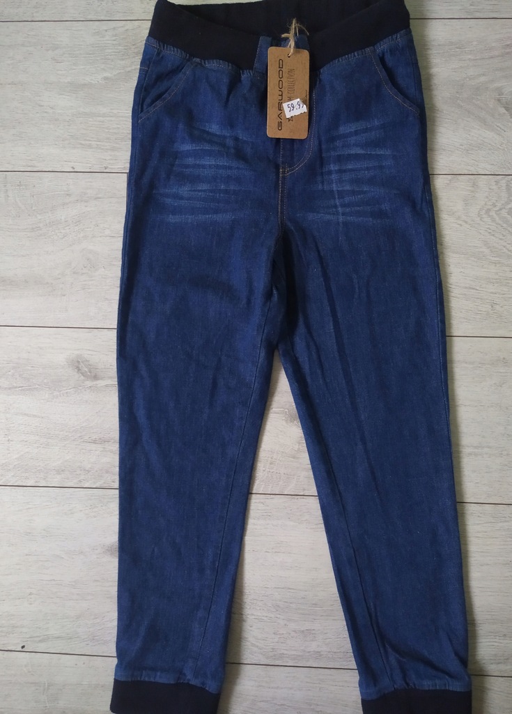 Spodnie jeans Denim Nowe r. 134