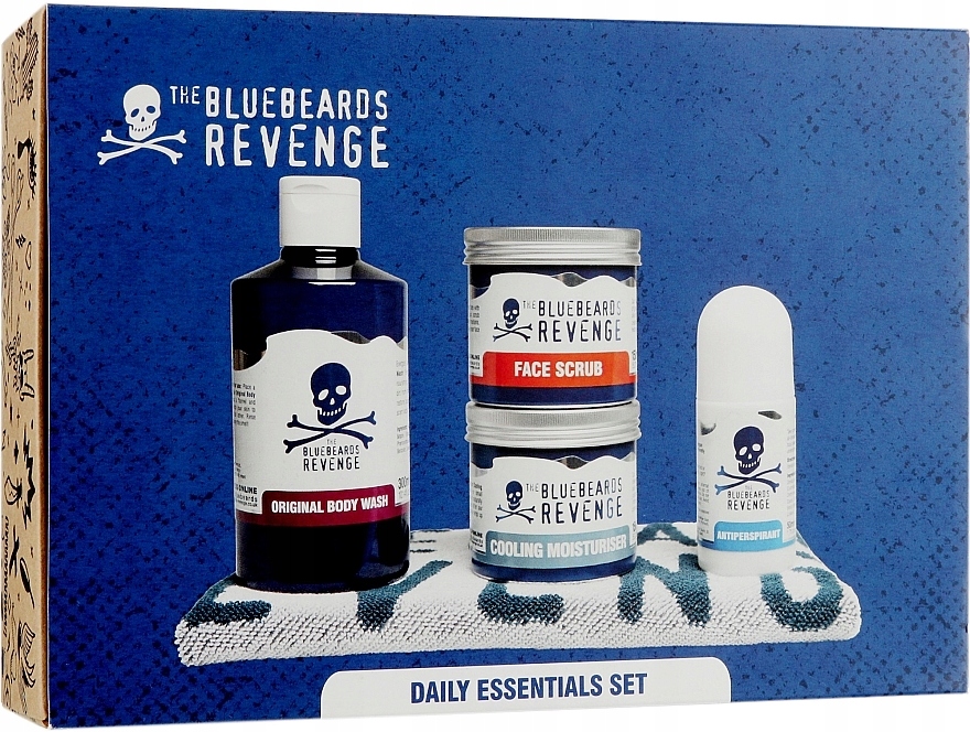 Zestaw, 5 produktów The Bluebeards Revenge Daily Essentials Set