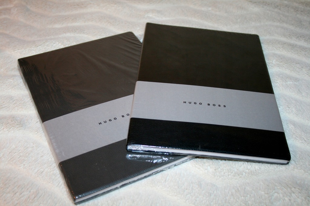 HUGO BOSS Notebook Notes A5 - Szary - NOWY