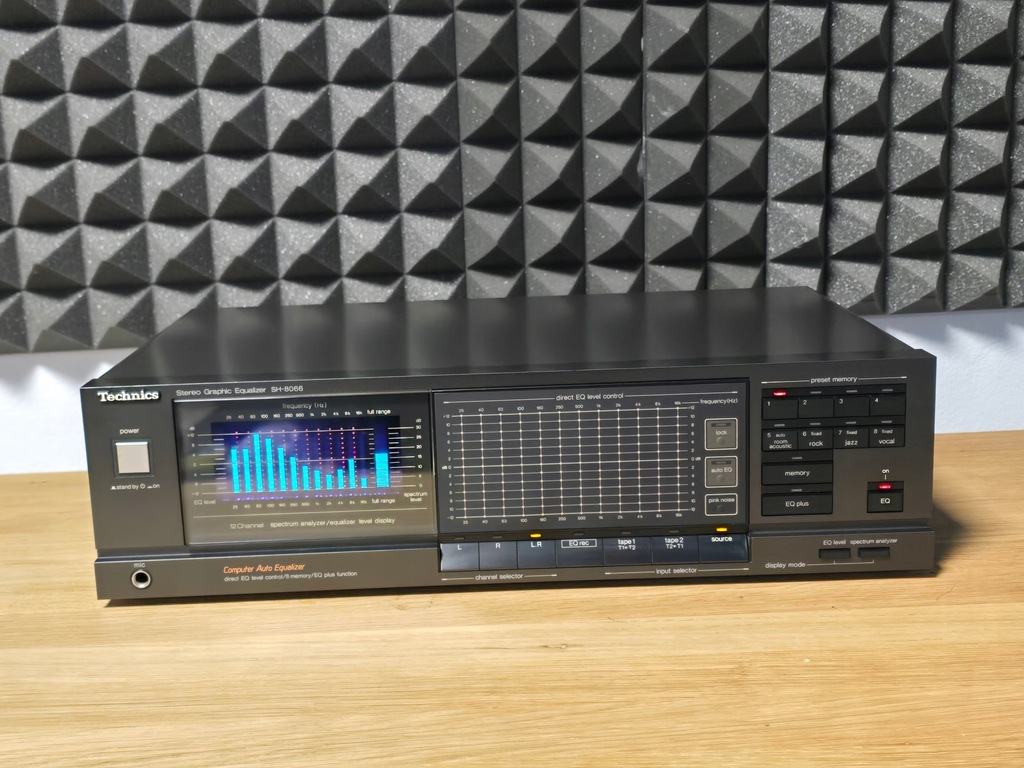 TECHNICS SH-8066 KOREKTOR EQUALIZER JAK NOWY TOPOWY MODEL UNIKAT JEDYNY !!!