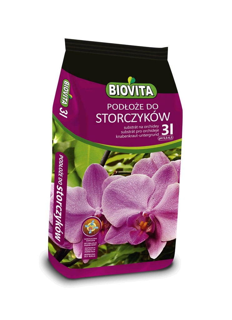 Profesjonalne podłoże do storczyków Biovita 3L