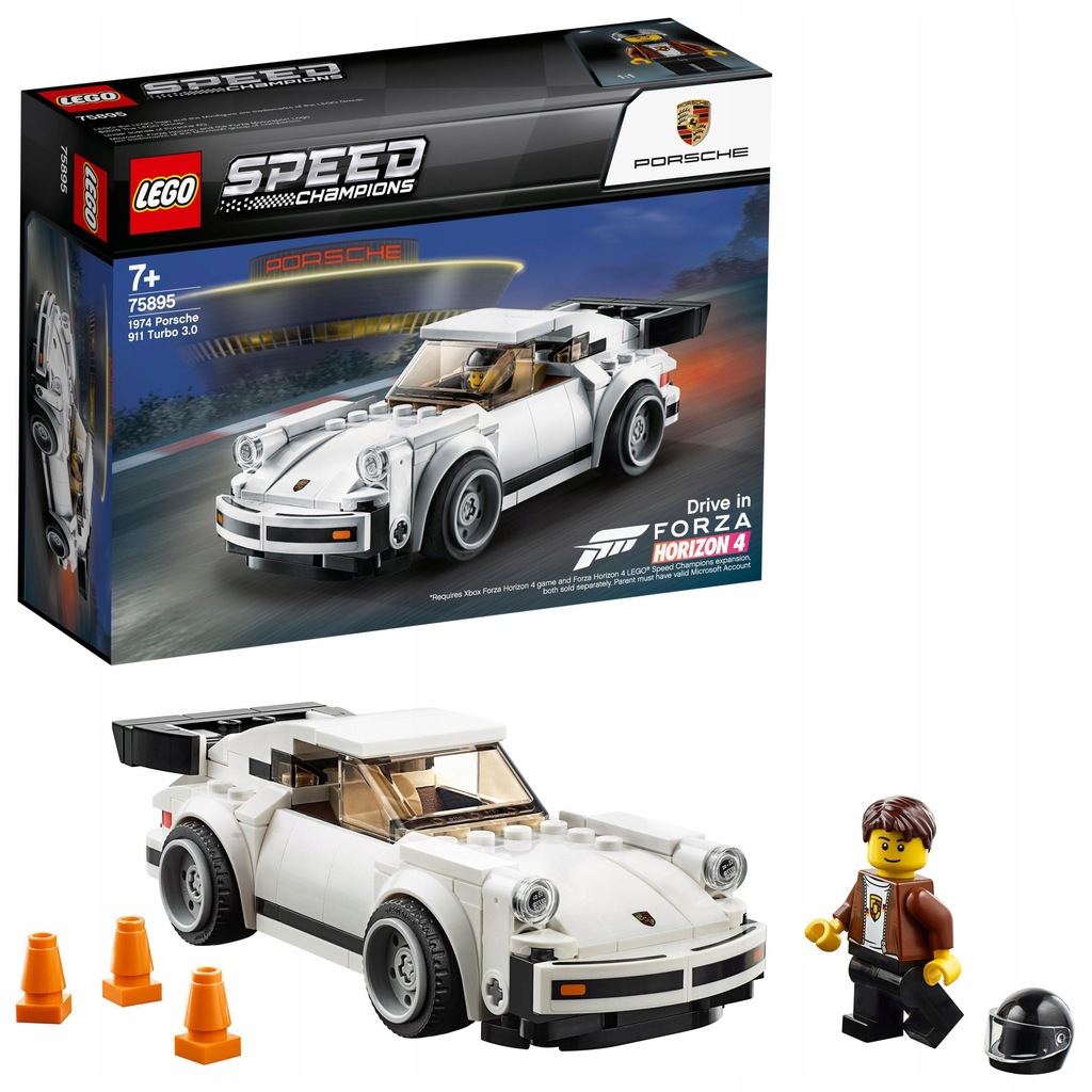 Купить LEGO SPEED CHAMPIONS 1974 Porsche 911 Turbo 75895: отзывы, фото, характеристики в интерне-магазине Aredi.ru