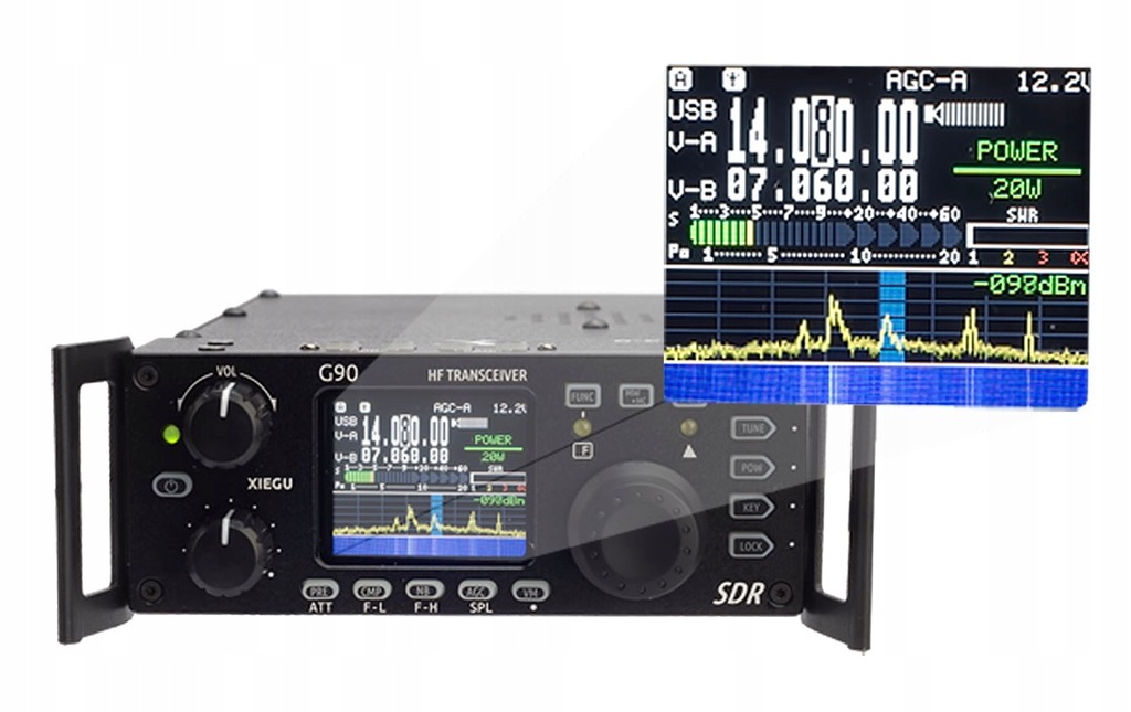 Купить Анализатор радиоспектра XIEGU G90 HF SDR ATU: отзывы, фото, характеристики в интерне-магазине Aredi.ru