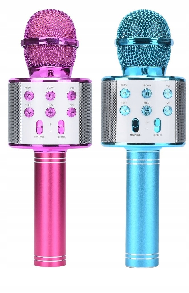 MIKROFON BEZPRZEWODOWY KARAOKE BLUETOOTH GŁOŚNIK MIKROFON DLA DZIECI