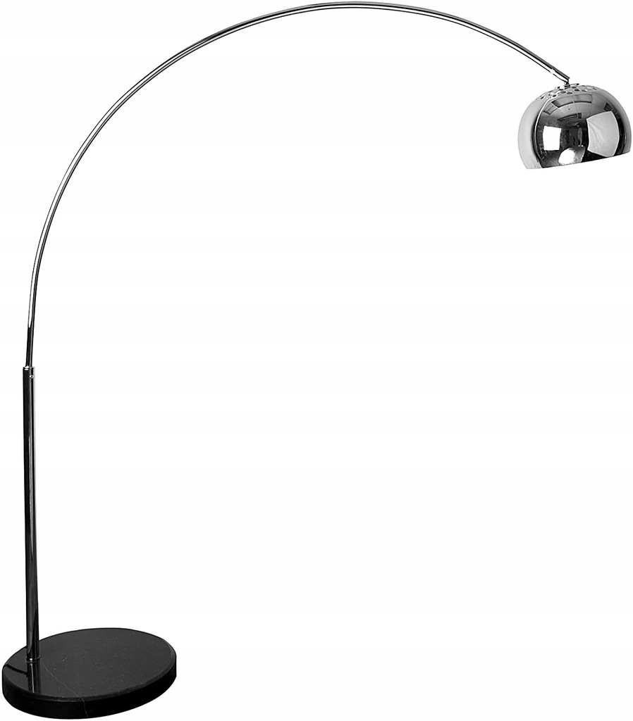 Lampa Podlogowa Lukowa Stojaca Logan Chrom 210cm 9666163239 Oficjalne Archiwum Allegro