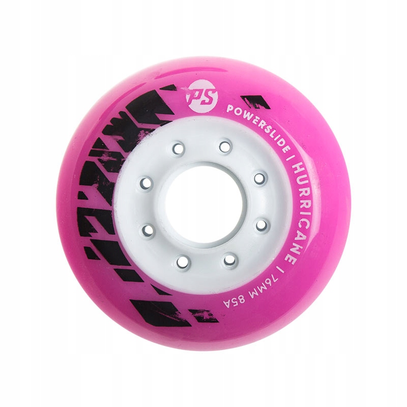 Powerslide Hurricane 76mm/85a Różowo/Białe 1szt