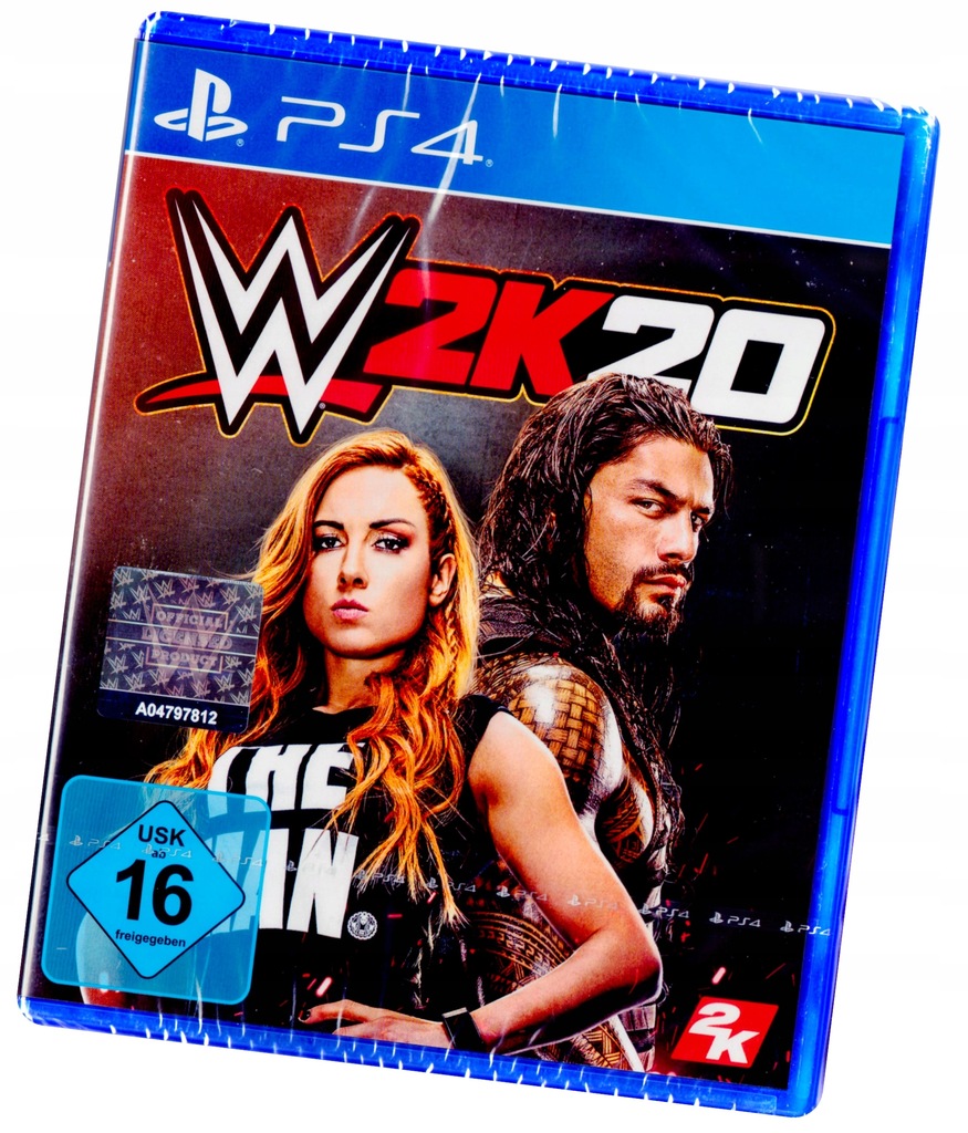 Купить Новый бокс-диск WWE 2K20 W2k20 Wrestling для PS4: отзывы, фото и ...