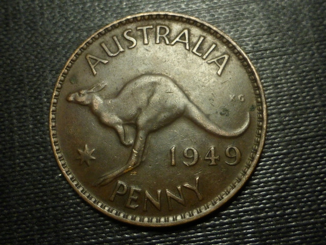 1 Penny 1949r.Australia.