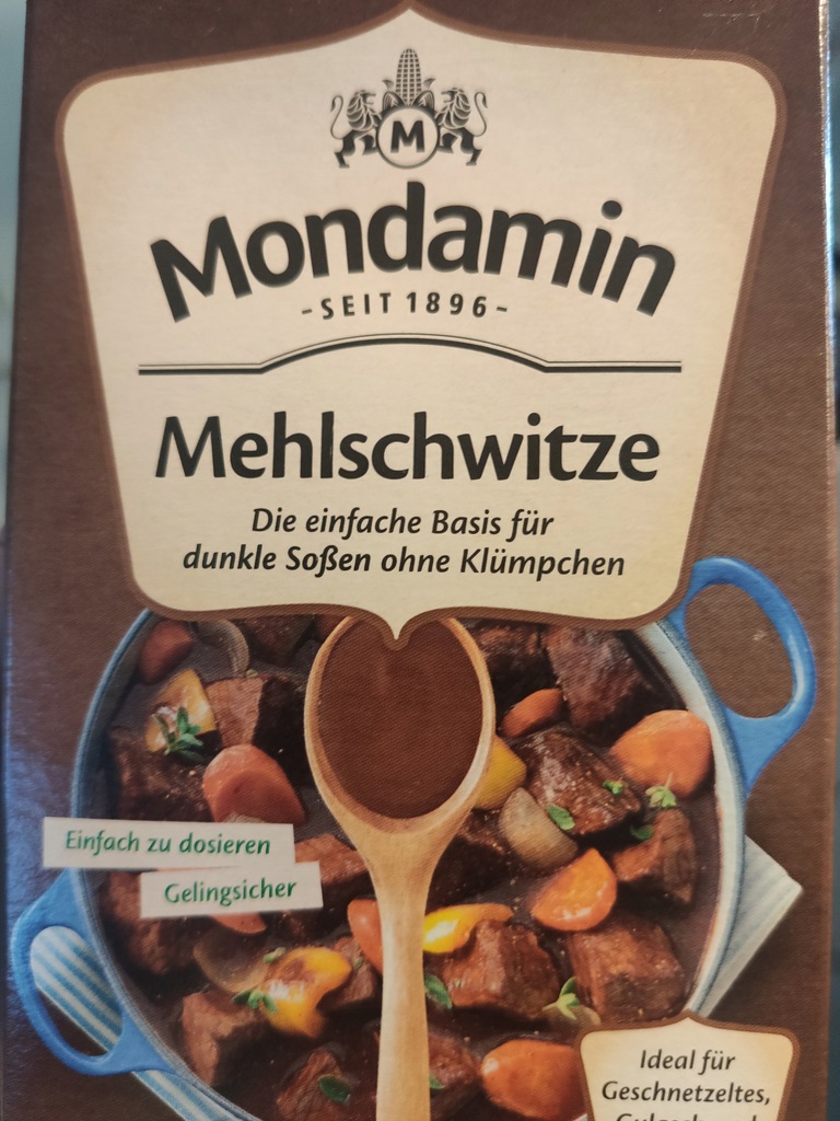 Zasmażka Mondamin do ciemnych sosów 250g