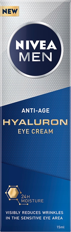 NIVEA MEN Hyaluron Przeciwzmarszczkowy krem pod oczy, 15 mlb