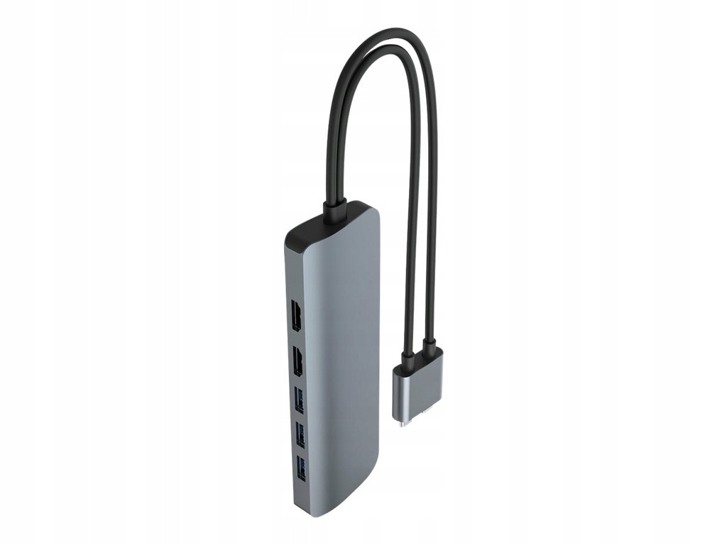 Hub USB-C HyperDrive VIPER 10w-2 z portami HDMI i Ethernet RJ-45