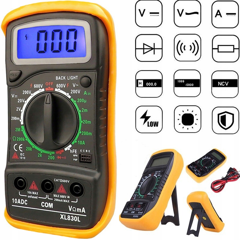 Купить ЦИФРОВОЙ ИЗМЕРИТЕЛЬ ТОКА УНИВЕРСАЛЬНЫЙ МУЛЬТИМЕТР 1: отзывы ...