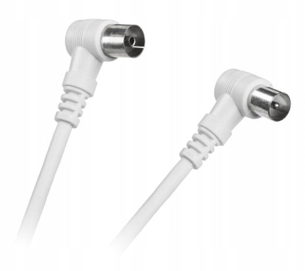 Przedłużacz TV , anteny, wtyk gniazdo 10m kątowy (3616a