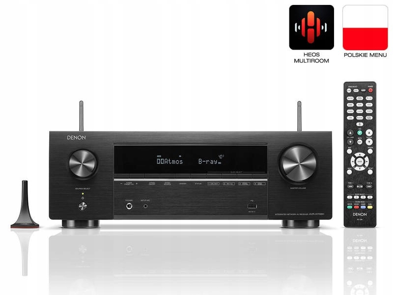 Купить Ресивер с Alexa, AirPlay и HEOS DENON AVR-X1700: отзывы, фото, характеристики в интерне-магазине Aredi.ru