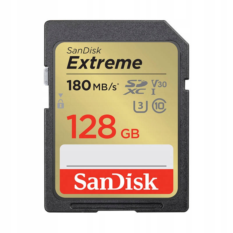 Karta pamięci Sandisk Extreme SDXC 128 GB 180/90MB