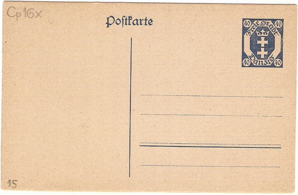 Danzig - Postkarte Cp16