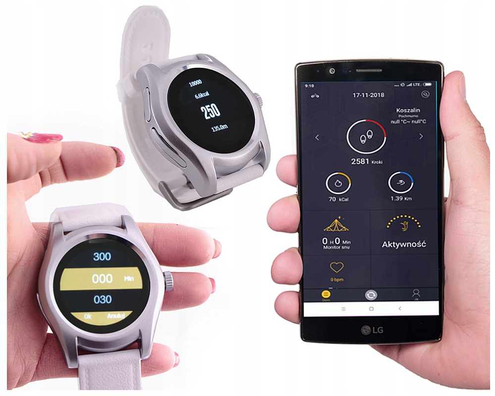 SMARTWATCH na karte SIM DO TELEFONÓW HUAWEI XIAOMI 7694886002