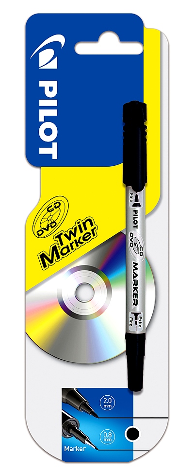 MARKER CD/DVD PILOT CZARNY