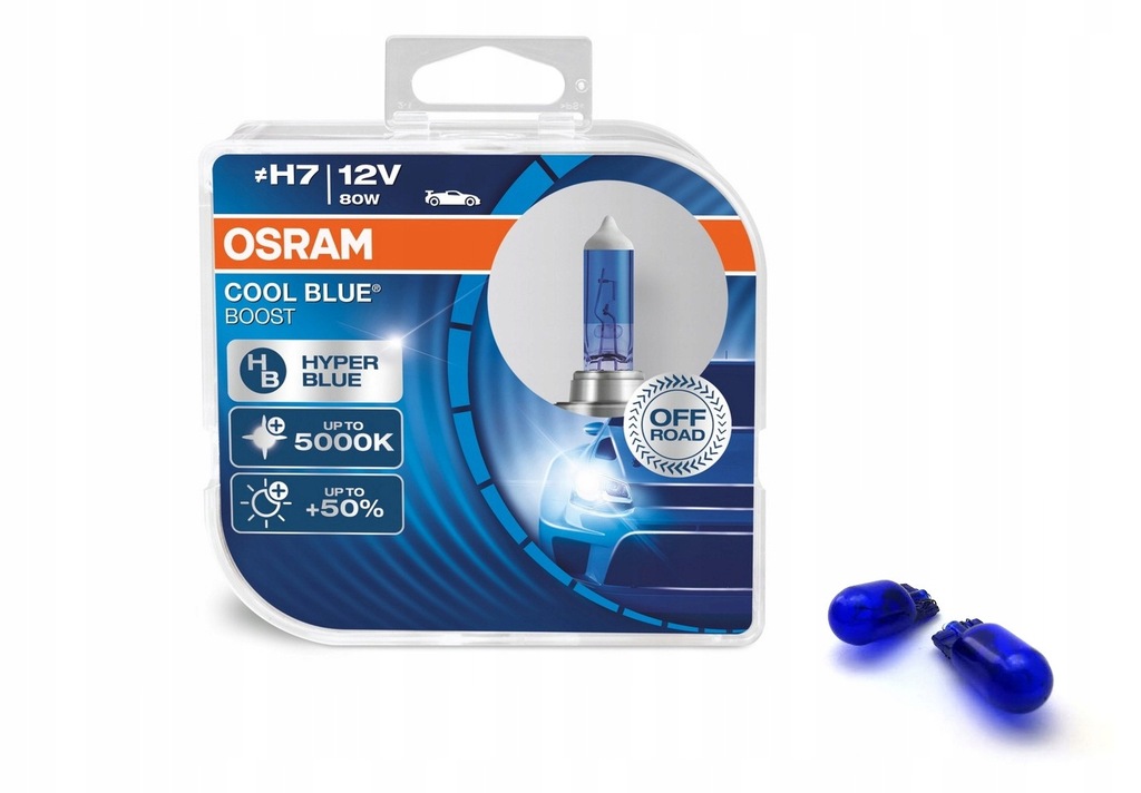 Купить Лампы OSRAM H7 COOL BLUE BOOST, холодный белый: отзывы, фото, характеристики в интерне-магазине Aredi.ru