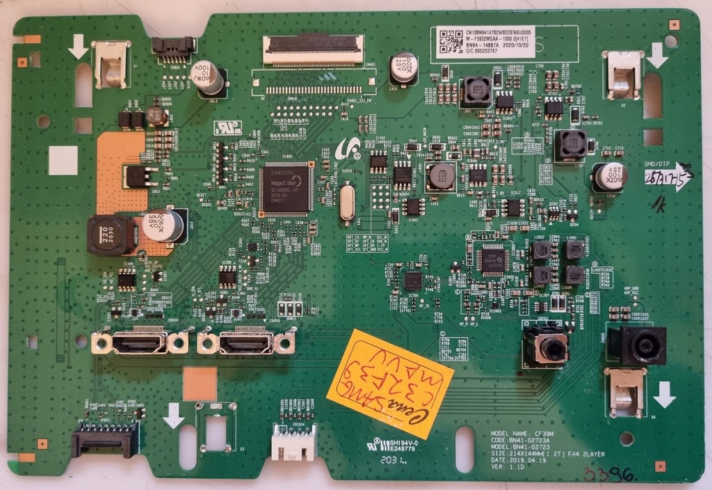 Płyta główna BN94-14887A BN41-02723A SAMSUNG C32F39MFUU