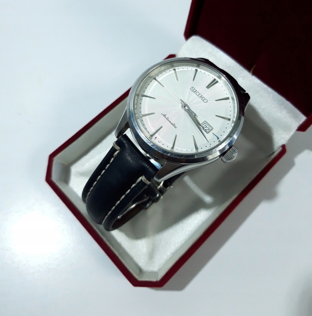 Mechaniczny zegarek Seiko 4R35-00P0 Okazja! - 8258510624 - oficjalne  archiwum Allegro